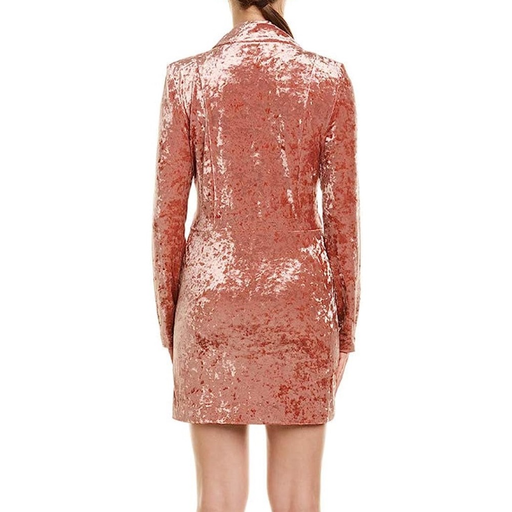 Ali & Jay hello Romeo Velvet Coat Dress Sz M - Picture 3 of 9